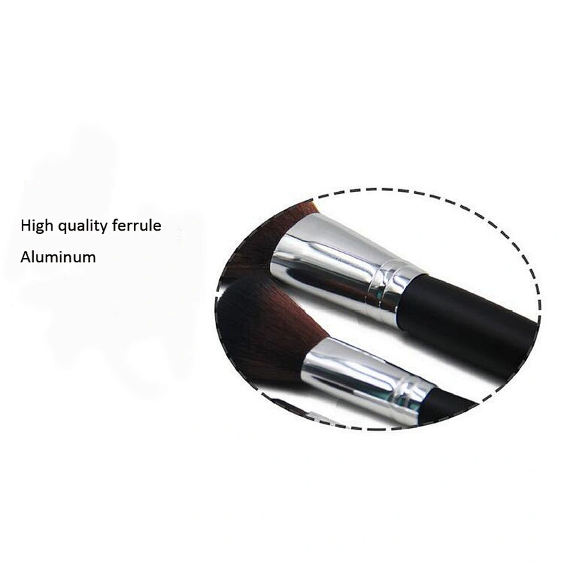 Wholesale cosmetic tools 5pcs professional custom logo powder blush eyeshadow eyebrow lip brush makeup brush set