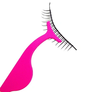7 Color Optional False Eyelashes Tweezer Fake Eyelash Extension Applicator Clamp Eye Lash Remover Curler Auxiliary Makeup
