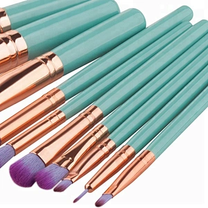 hot selling private label 10pcs makeup brushes beauty cosmetics for women