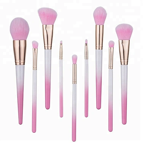 Best Selling Products Custom Logo Maquillaje 9pcs Makeup Brush Set Cosmetics