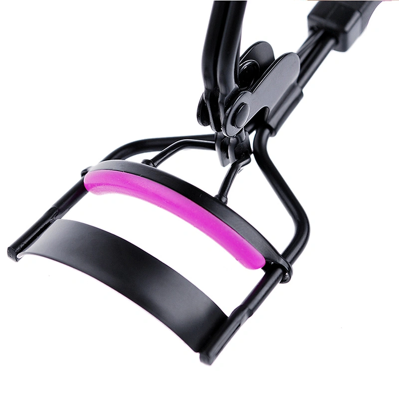 1Pc Pink/Blue/Black Cosmetic Eyelash Curler With Comb Tweezers Curling Eyelash Clip Cosmetic Eye Beauty Tool