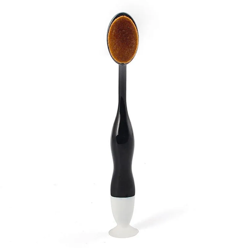1pc Professional Sucker Beauty Brush Toothbrush Type Powder Foundation Brush Multi-functional Makeup Brush