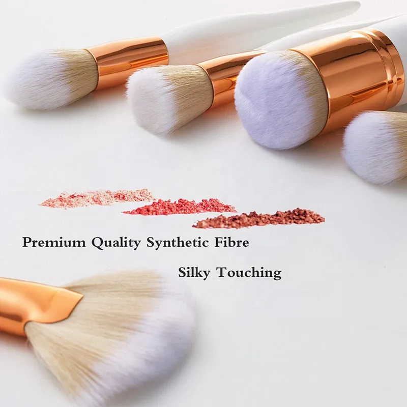 Makeup Brush Set With Case 9Pcs Eye Shadow Foundation Blending Contouring Blushing Highlight Concealer Cosmetics Makeup Brushes