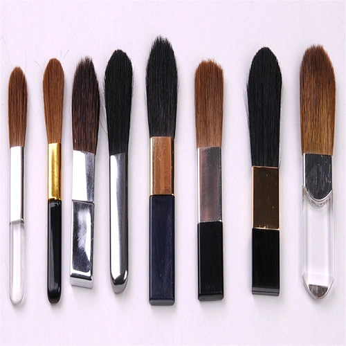 Cheaper mini flat compact brush with soft hair