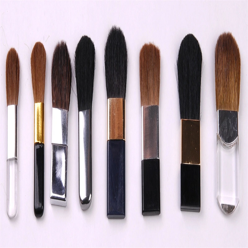 Cheaper mini flat compact brush with soft hair