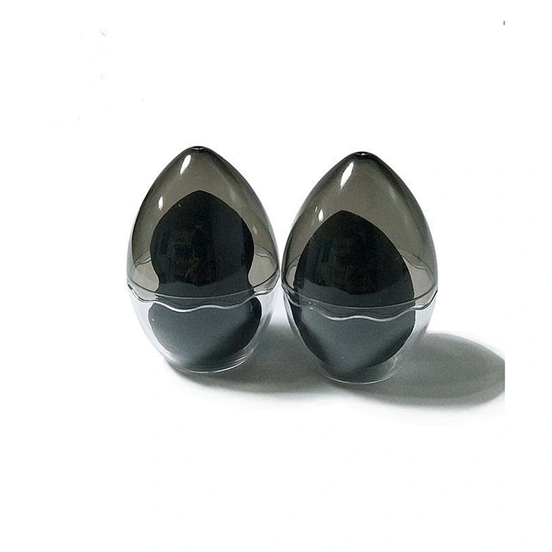 JZG Factory Custom Logo Mini Travel New Design Egg Shape Cosmetic Beauty Sponge Stand Holder Powder Makeup Puff Sponge Holder