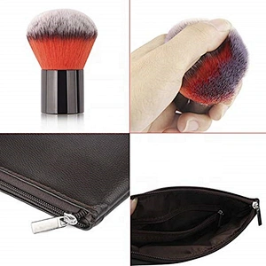 Professional 12PCS Cosmetic Makeup Brush Set with Case for Women