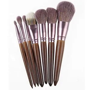 wholesale 7pcs brush sets powder foundation blusher facial beauty tools