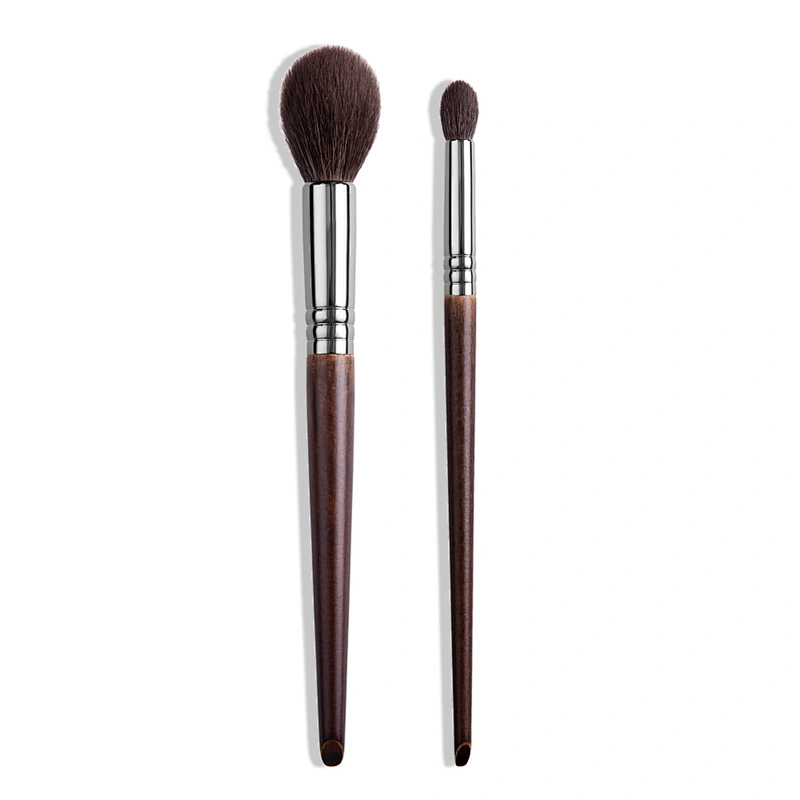 Cosmetic 2/6 pcs Goat Hair Makeup Eyeshadow Brush Set Tool Soft Makeup brushes