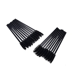 JZG Factory Wholesale 50pcs/bag Disposable Mascara Wands Colorful Cheap Eyelash Extension Mascara Applicators
