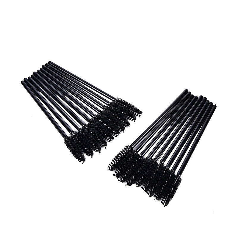 JZG Factory Wholesale 50pcs/bag Disposable Mascara Wands Colorful Cheap Eyelash Extension Mascara Applicators