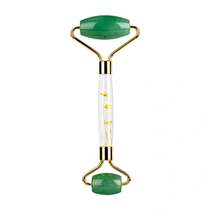 High Quality 100% Pure Natural Jade Facial Roller Noiseless Portable Anti Aging Face Massage Jade Roller