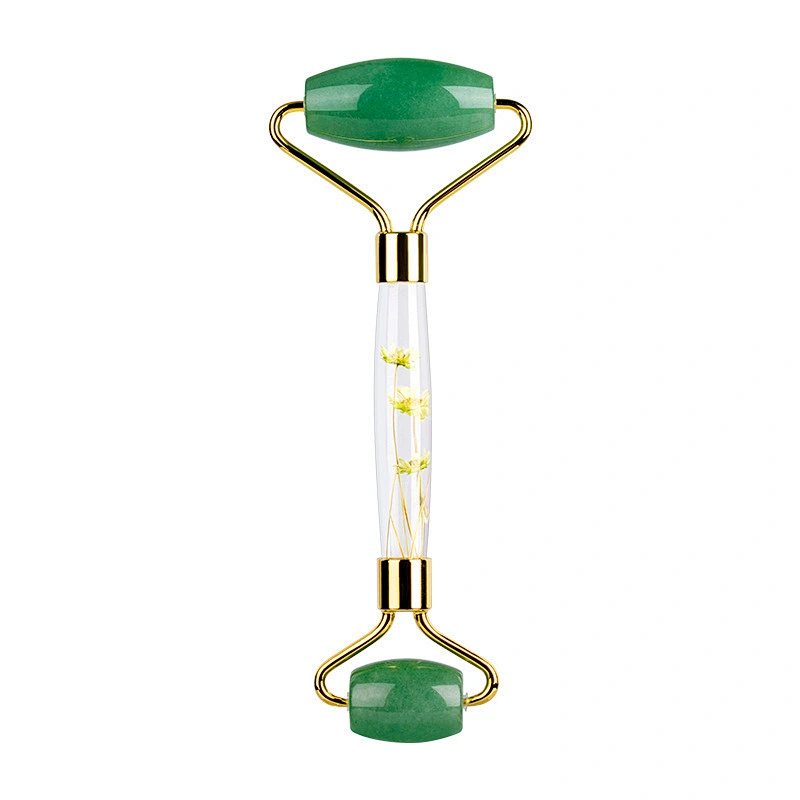 High Quality 100% Pure Natural Jade Facial Roller Noiseless Portable Anti Aging Face Massage Jade Roller