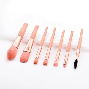 7pcs Mini Makeup Brush Set High Quality Foundation Powder Eyeshadow Brush For Cosmetic Beauty Tool