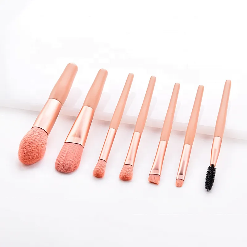 7pcs Mini Makeup Brush Set High Quality Foundation Powder Eyeshadow Brush For Cosmetic Beauty Tool