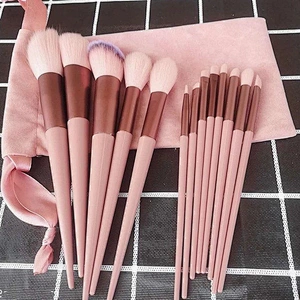 13Pcs Makeup Brush Set bag Foundation Powder Eyebrow Eyeshadow Blending Blush Brush Beauty Make Up Kit Tool