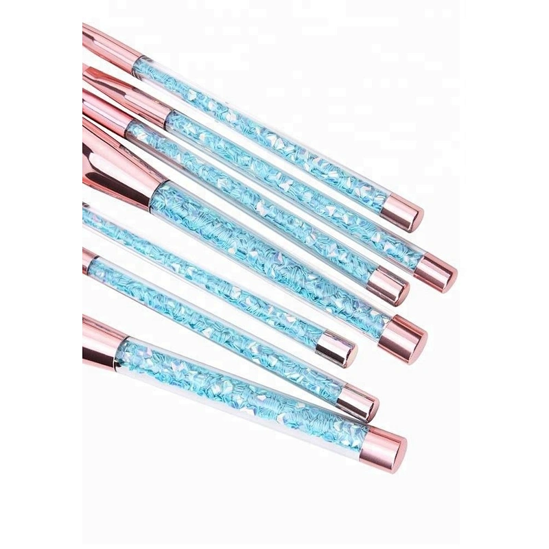 7PCS beautiful cosmetic makeup brush set for young pretty yong lady 2018 Makeup Brushes Set Cosmetic