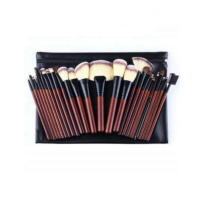 26pcs private label makeup cosmetics brushes red luxury makeup brush set professional makeup