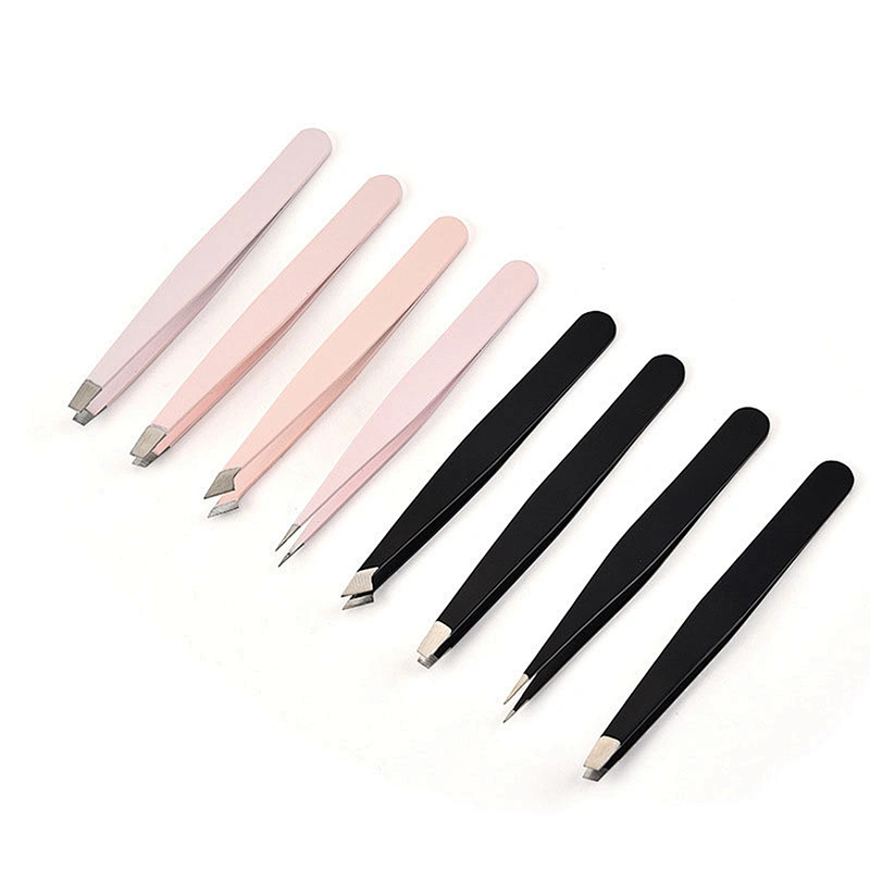 JZG Wholesale Personalized Eyelash Tweezers, Private Label Tweezers Eyelash Extension, Professional Eyelash Tweezers Set