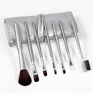 professional 7pcs makeup brush sets with makeup bag
