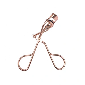 Private Label Rose gold Heated Eyelash Curler Beauty Eyelash Cosmetic Makeup Tools Accessories
