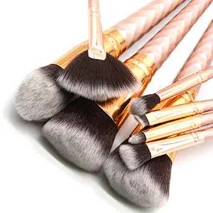 8pcs/set Synthetic Rose Gold Makeup Brushes for Blending Foundation Powder Eyeshadow Makeup Brush Beauty Tools