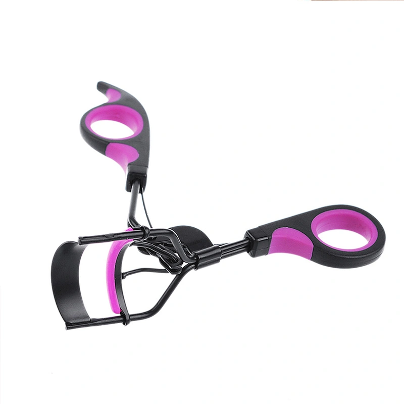 1Pc Pink/Blue/Black Cosmetic Eyelash Curler With Comb Tweezers Curling Eyelash Clip Cosmetic Eye Beauty Tool