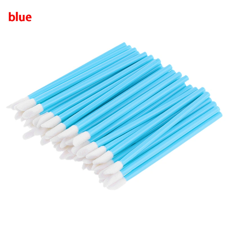 JZG Wholesale One-off White Disposable Makeup Applicator Cosmetic Brushes for Facial Eyelash Lip Gloss Wands Application