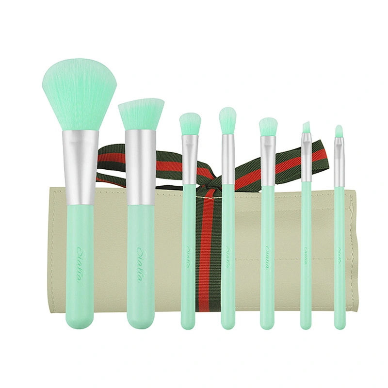 Brushes Factory Newest Private Label OEM Customized 7pcs Professional Portable Makeup Brushes Makeup Up Cosmetic
