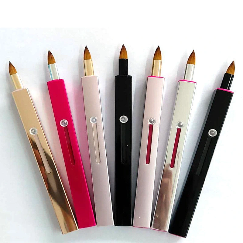 New Product Retractable Lip Brush  Easy to Carry Makeup Brush Wholesale