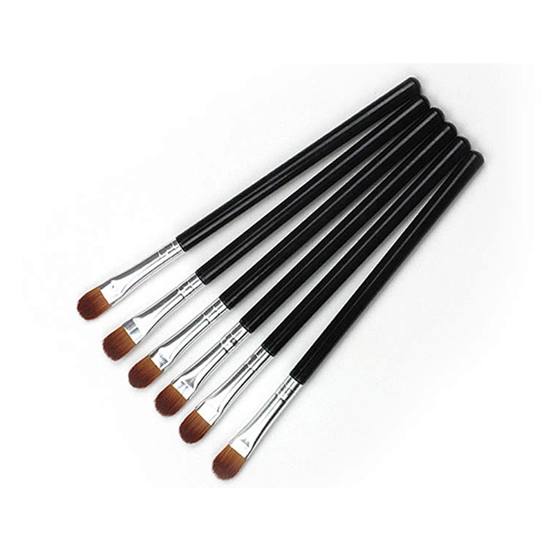 JZG High Quality 1pcs Factory wholesale Brush Private Label Single Mini Flat Eyeshadow Brush Concealer Makeup Brush