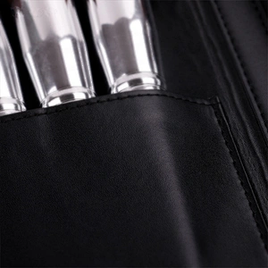 Custom Travel Cosmetic Bag For Make Up Women Men Makeup Cosmetic Cases Pu Leather