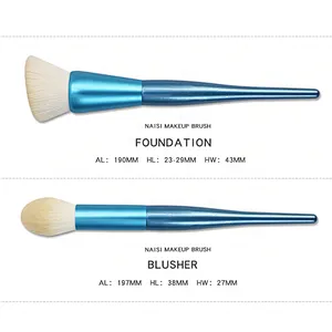 10pcs Makeup Brushes Set Professional Cosmetic Powder Eyeshadow Contour Foundation Make Up Brush Kit