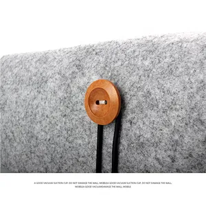 Simple Cosmetic Bag Wool Felt Bag Portable Cosmetic Tool Receiving Bag