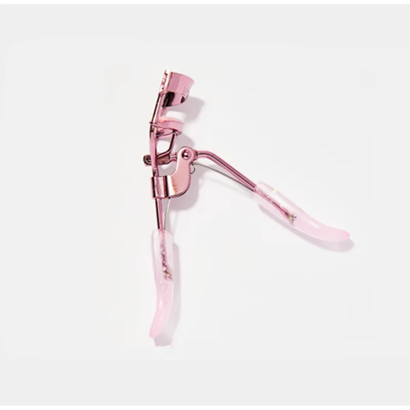 Heated Electric Pink Glitter Eyelash Curler