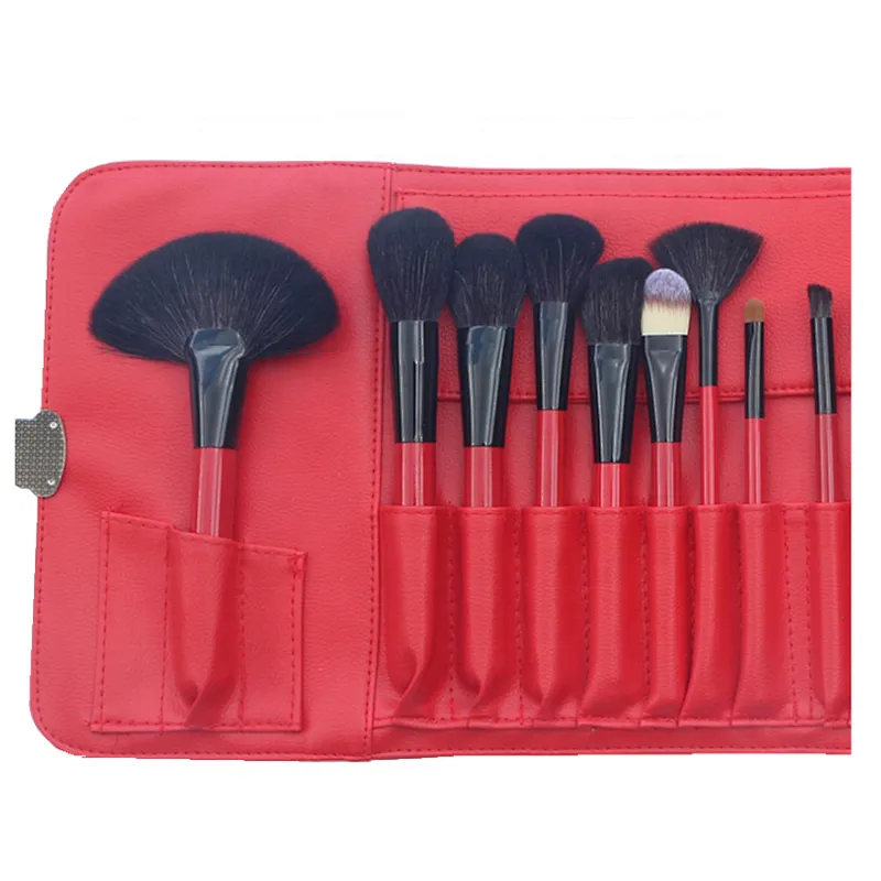 Professional Makeup Brush Set 26pcs Animal Hair Pony Hair Makeup Brushes With Makeup Bag