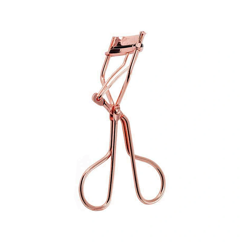 Wholesale 1PCS Custom Private Label Beauty Tools Rose Gold Eyelash Curler Pack with Free Opp bag or PET box