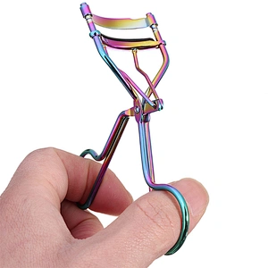 1PC Magnetic Eyelashes Extension Applicator Stainless Steel False Eyelashes Curler Tweezer Clip Clamp Makeup Beauty Tool