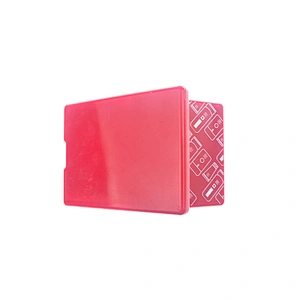 Customized Logo Folding Travel Pocket Cosmetic Mirror With 50 makeup oil-absorbing paper