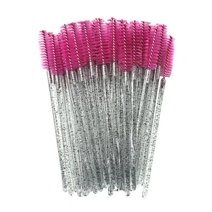 Free Sample New Type Mascara Wand Extension Makeup Brush Tool With Custom Logo