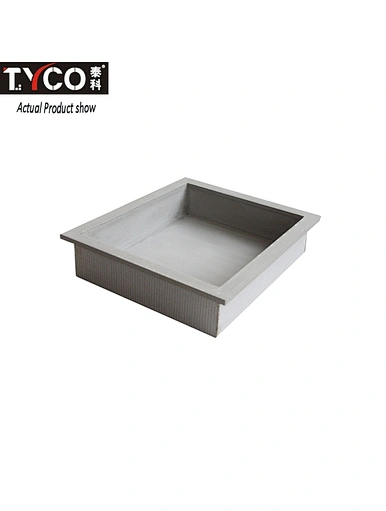 square shower niche