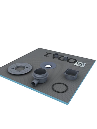 XPS shower Tray Tileable 900x900 Deep Tray