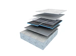 electric floor heating structure