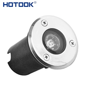 High Quality 12V~24V AC/DC IP67 Outdoor 1W IP65 IP67 Waterproof  LED Inground Light