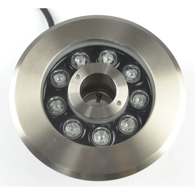 9W 12W 15W 18W IP68 submersible RGB color changing Water led nozzle fountain lights