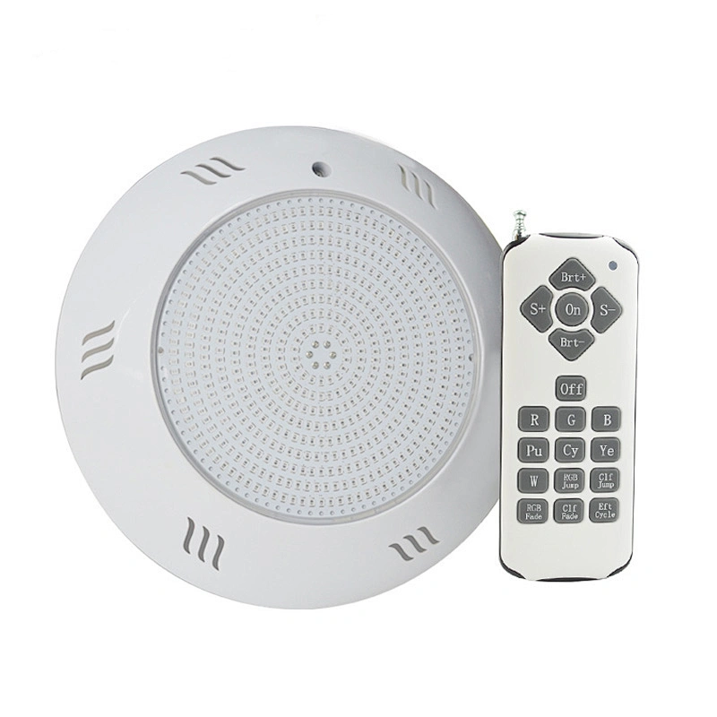 HOTOOK 42W Resin fully remote control IP68 12V Wall mount RGB LED Swimming pool light