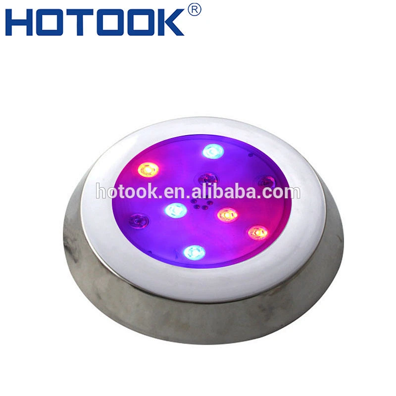 Christmas Stainless Steel RGB Blue BV Niched Retrofit High Power LED 35W 45W Resin Filled LED Swimming Pool Lights by Iphone