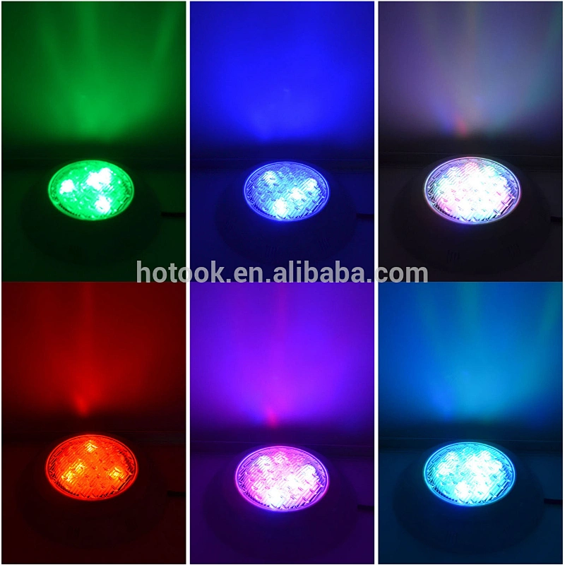 Small Size Wall Mounted IP68 Color Changing LED Underwater Light for Pool