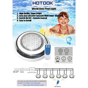 30W RGB IP68 12V Wall mounted underwater led lights for pools led lamp pool