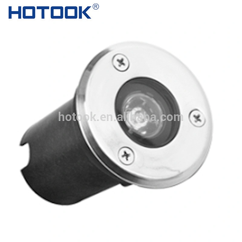 High Quality 12V~24V AC/DC IP67 Outdoor 1W IP65 IP67 Waterproof  LED Inground Light
